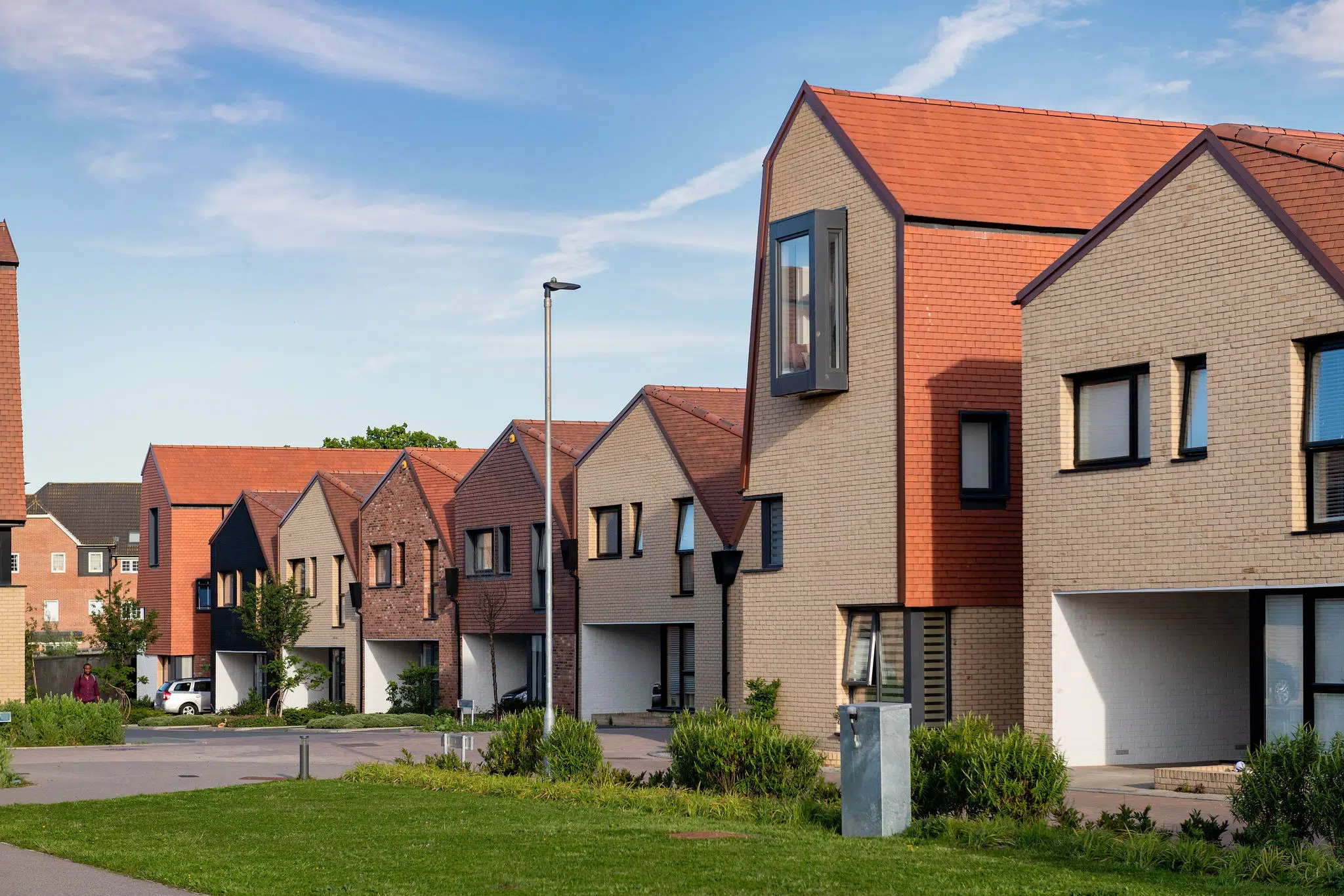 Exterior of The terrace at the Beechwood development