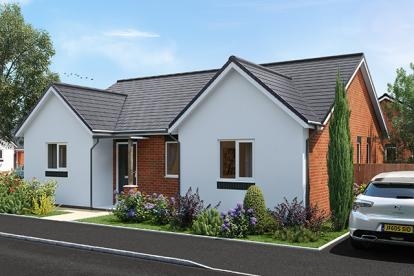 Street scene showing The Delamere property at our Willows development