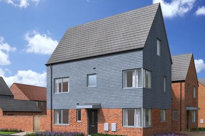 Computer generated image of the Mulberry, a 4 bed detached house