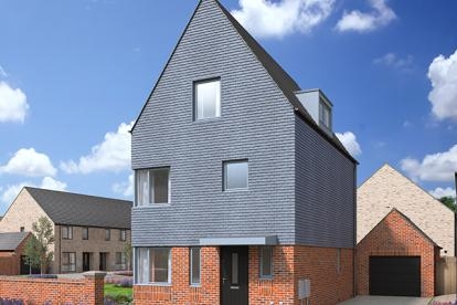 Computer generated image of The Orchid, a 4 bed, three storey detached house