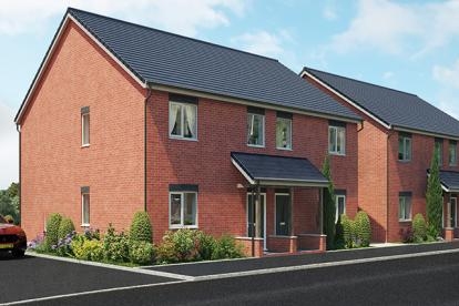 Street scene showing The Oscroft property at our Willows development