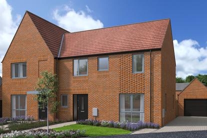 Computer generated image of the primrose 4 bed detached house
