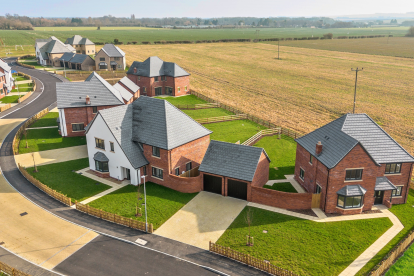 Aerial street view image of The Hawthorns development