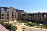 Courtyard view of the Millbrook Square development 