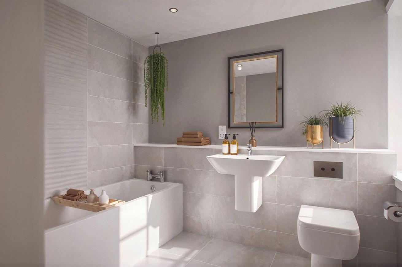 Computer generated images showing The Skylark property type at The Victoria.