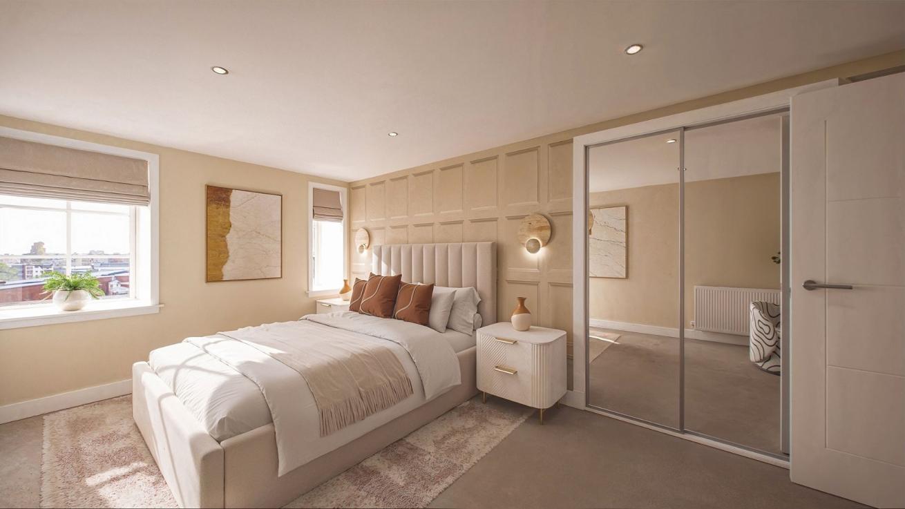 Computer generated images showing The Skylark property type at The Victoria.